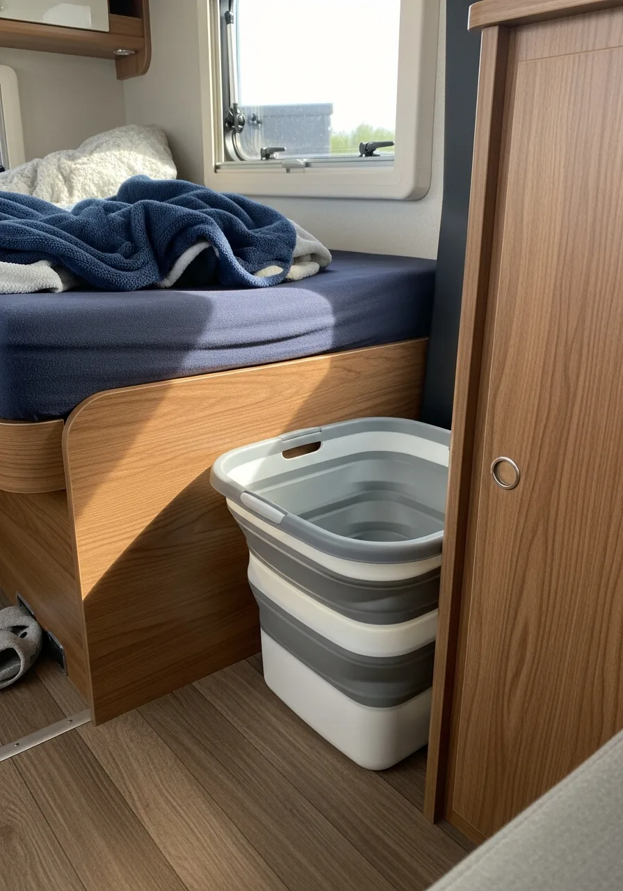 30. Collapsible Laundry Baskets