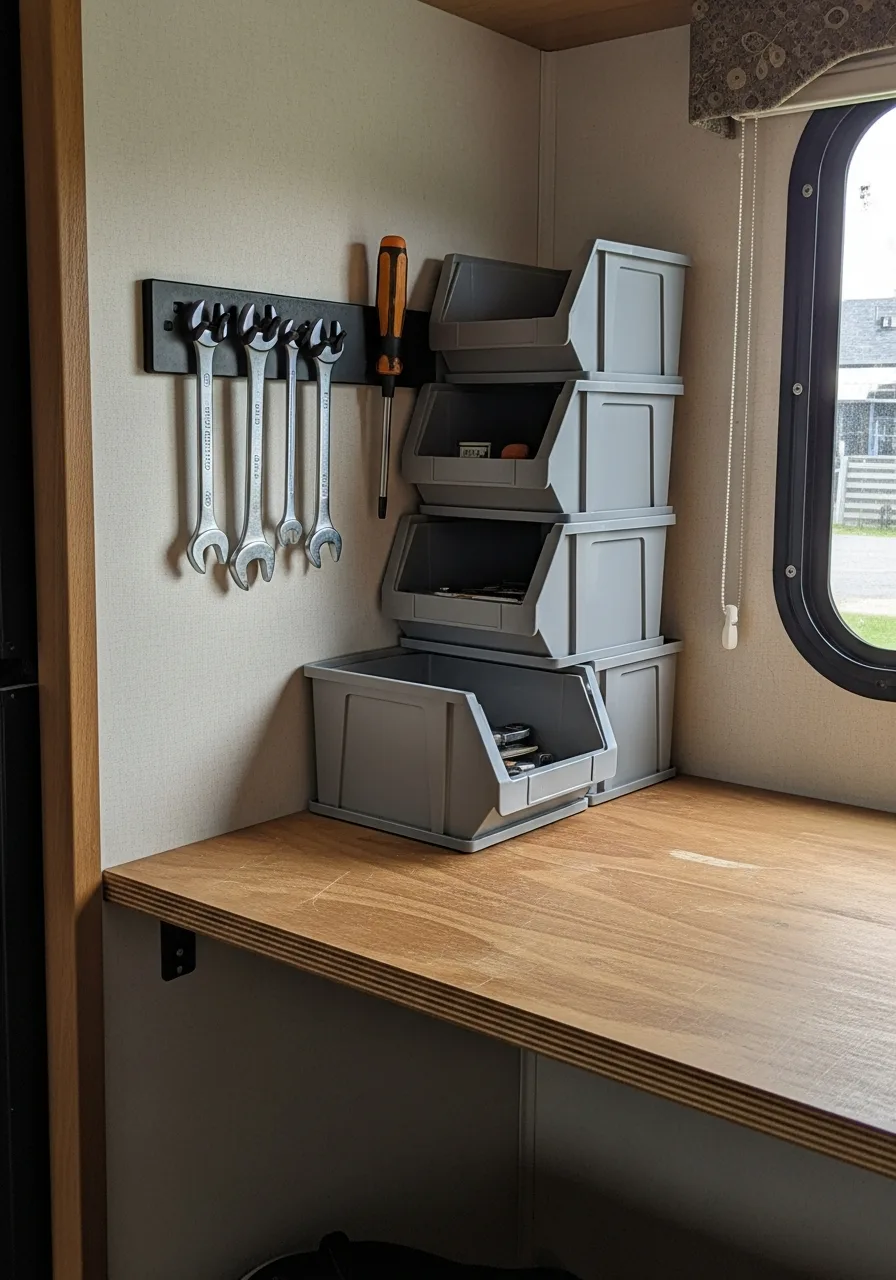 40. Desk Organizers for Tools