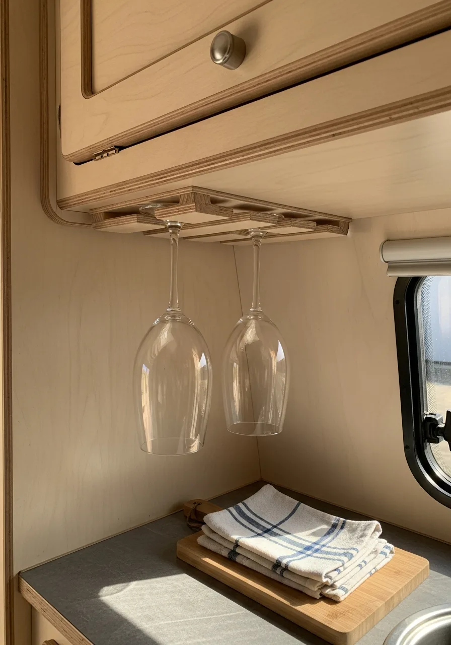 42. Wine Glass Racks