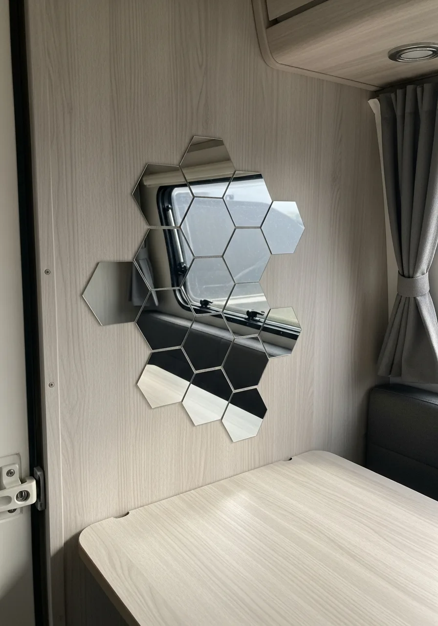 46. Mirror Wall Decals