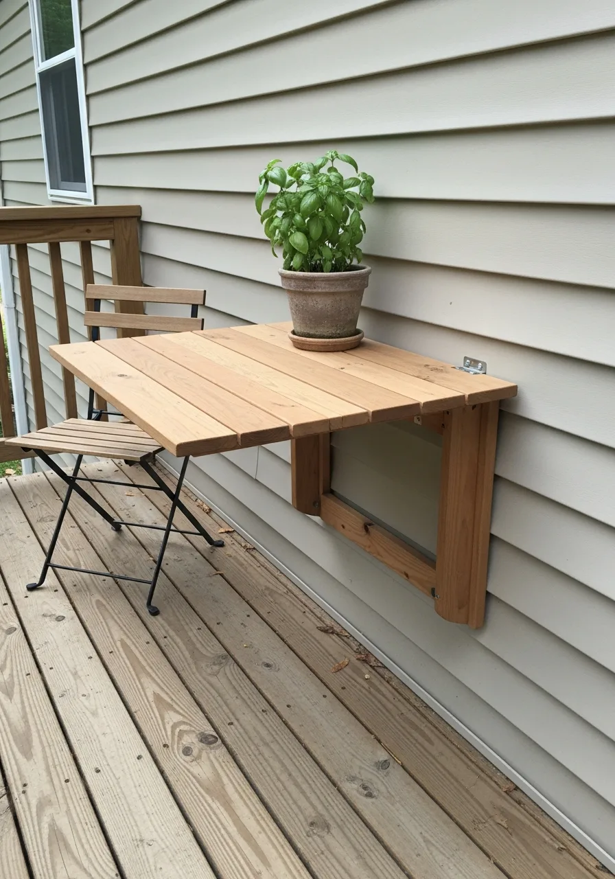 14. Wall Mounted Drop Table