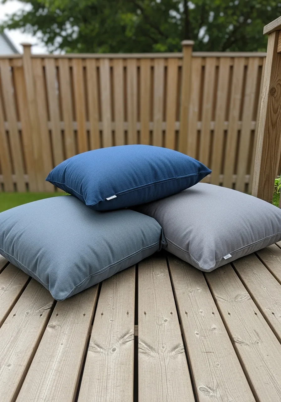 15. Weatherproof Floor Pillows