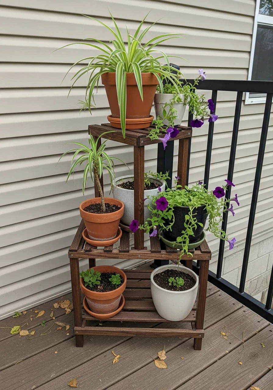 18. Tiered Plant Stand