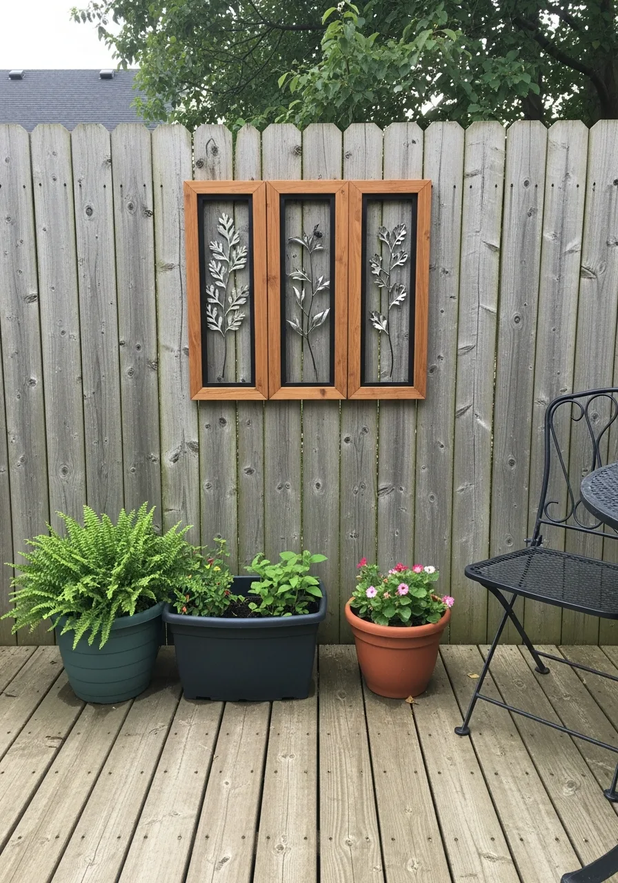 21. Outdoor Wall Art