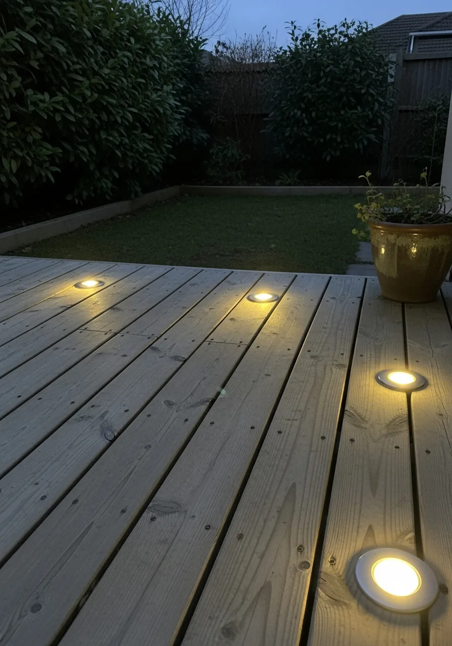 22. In-floor Deck Lighting