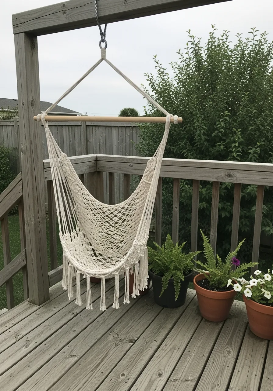 33. Hammock Chair Swing