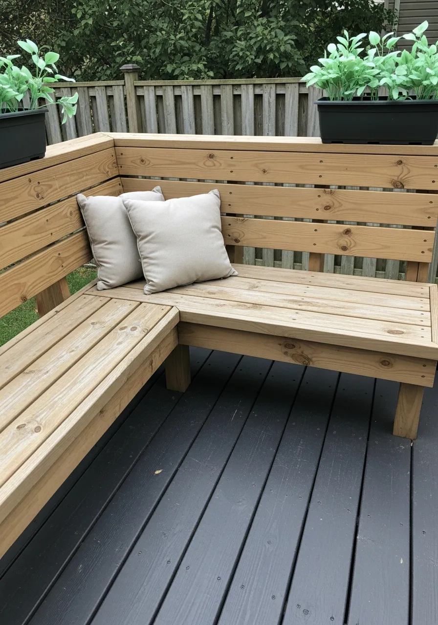 35. Built-in Bench Seating