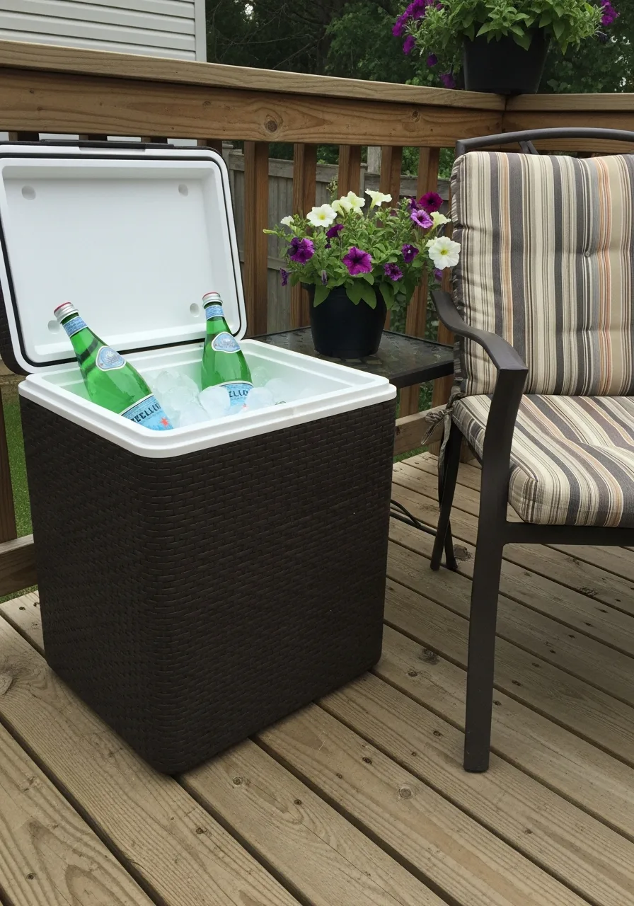 40. Small Deck Cooler Table