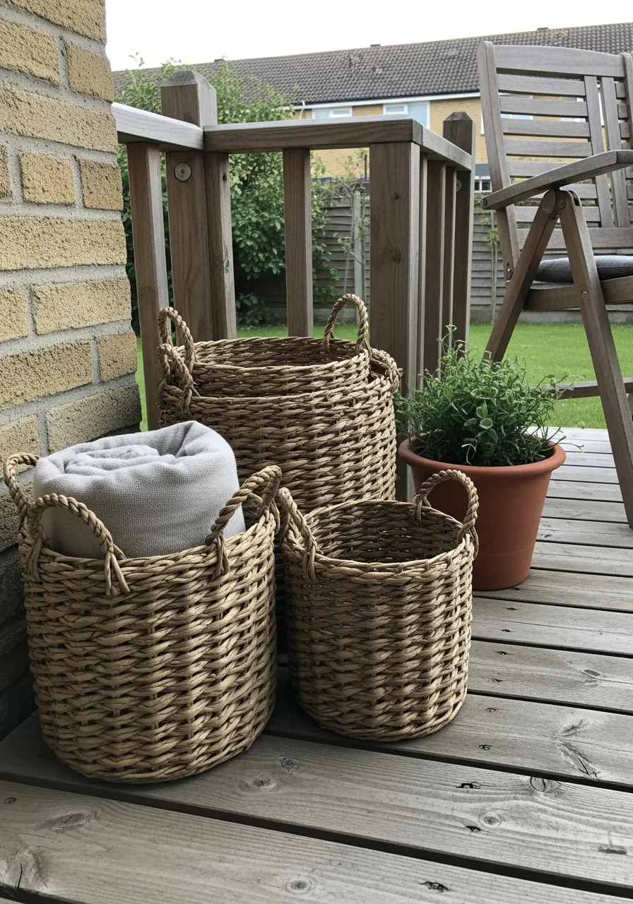43. Woven Storage Baskets