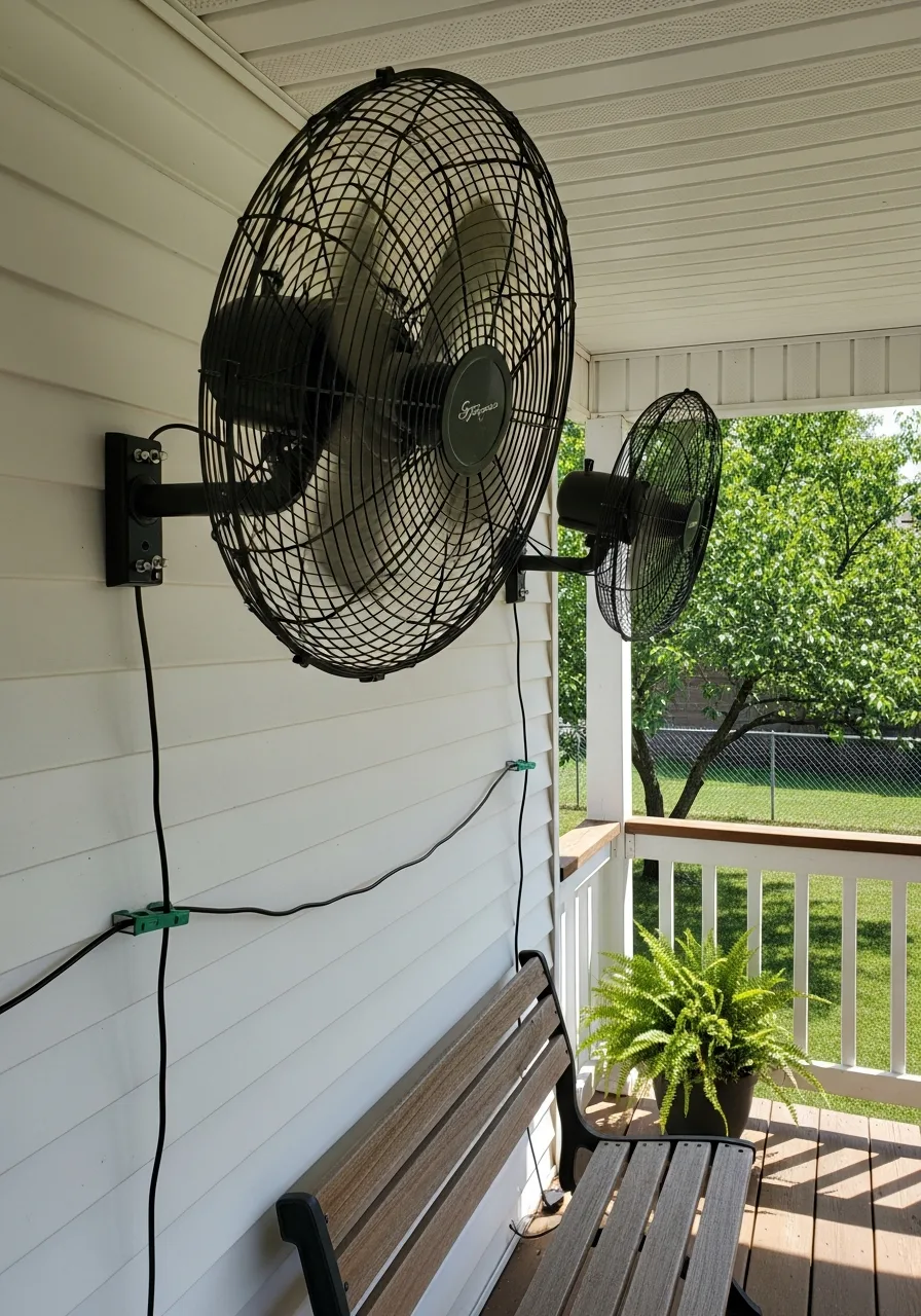 13. Wall Mounted Fans