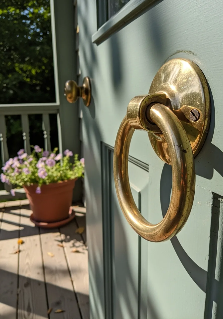 22. Brass Door Knockers