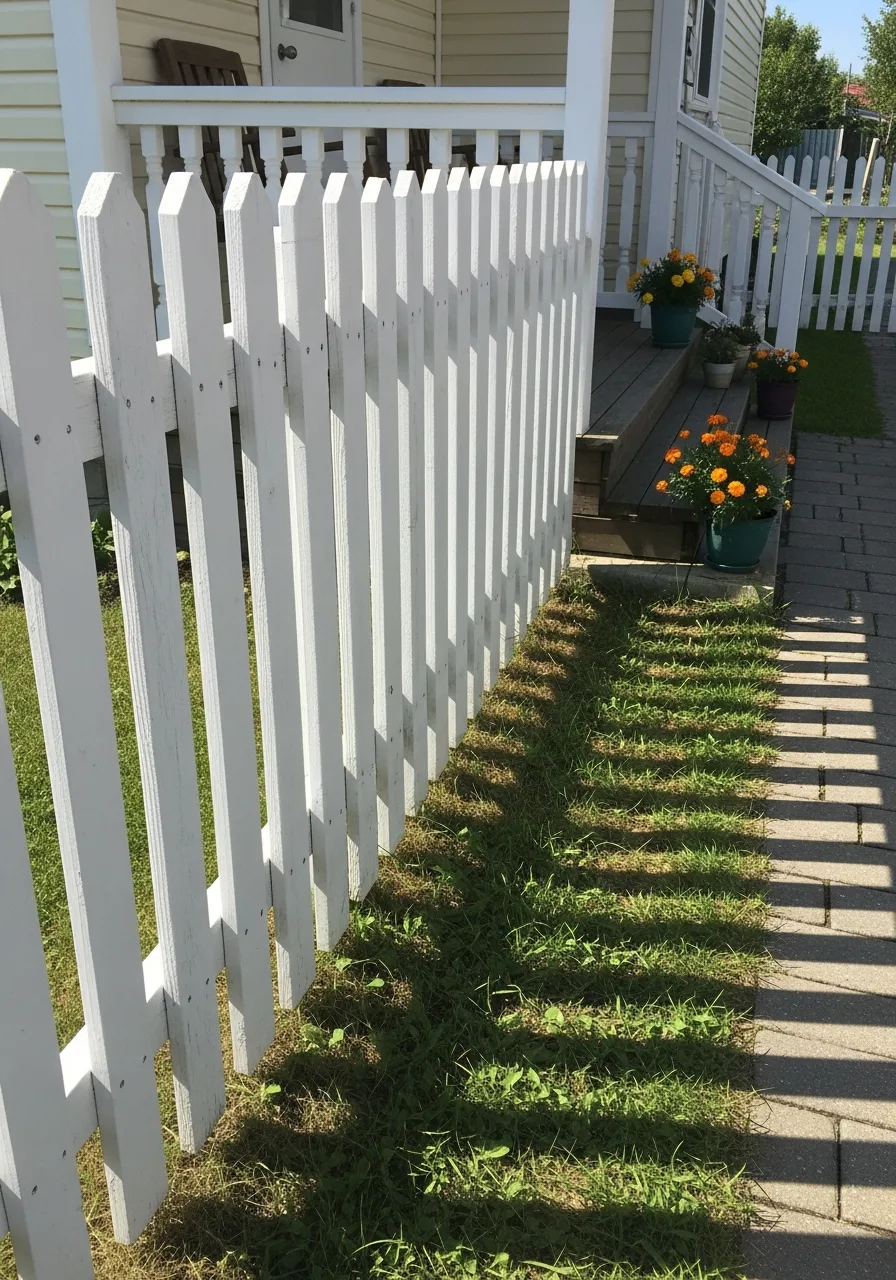 33. White Picket Fencing