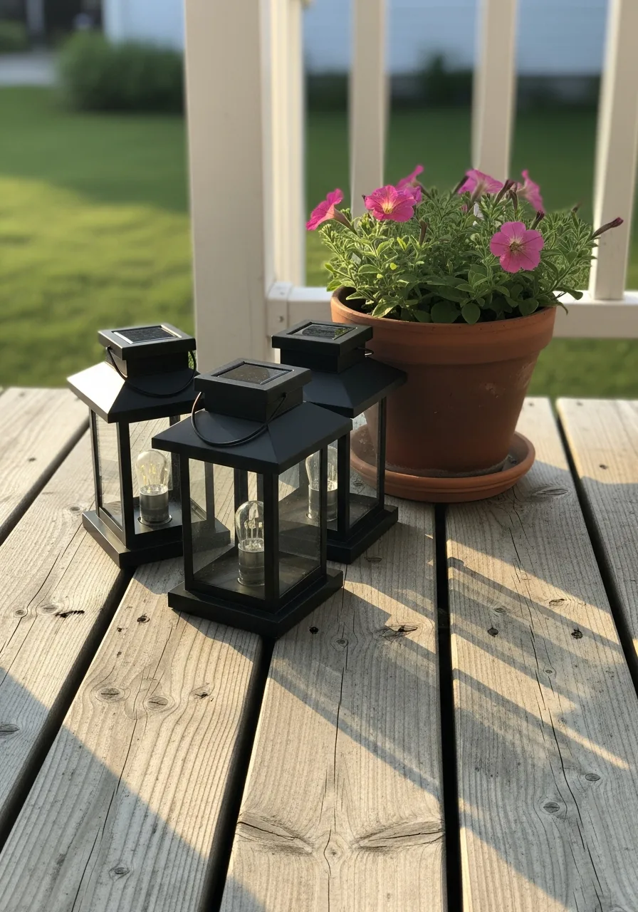 4. Solar Powered Lanterns