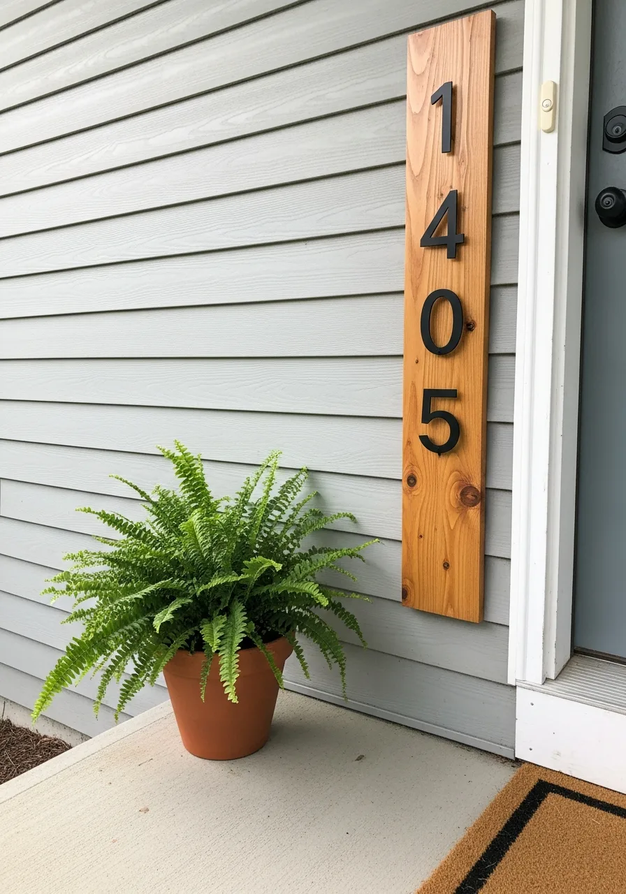 40. Decorative House Numbers