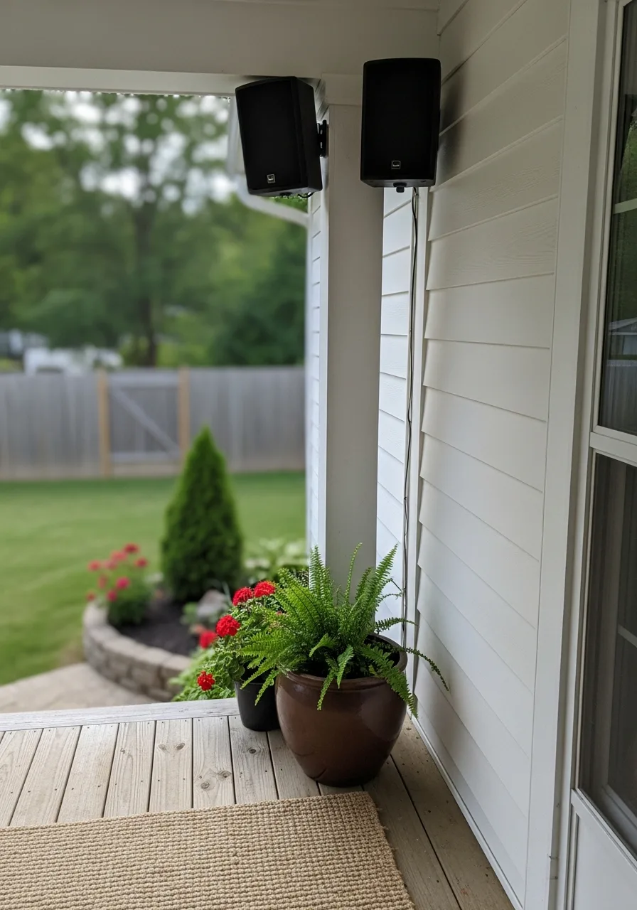 47. Outdoor Sound Speakers
