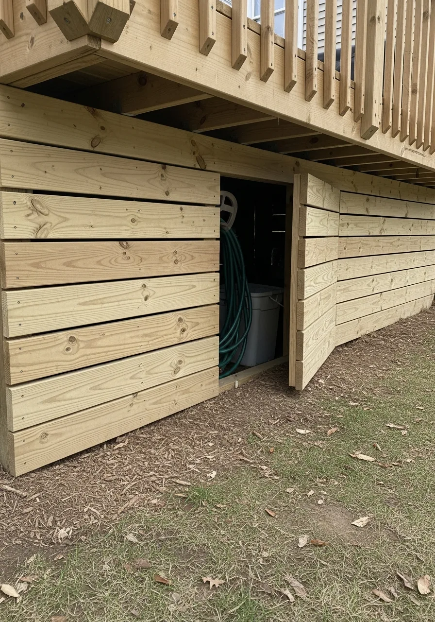 2. Skirting with Hidden Door