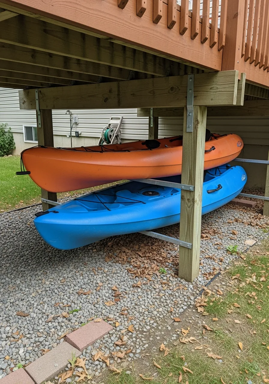 25. Kayak or Large Item Storage