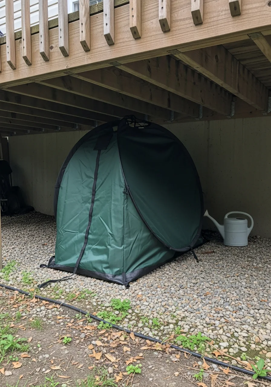 26. Bike Tent or Covered Storage