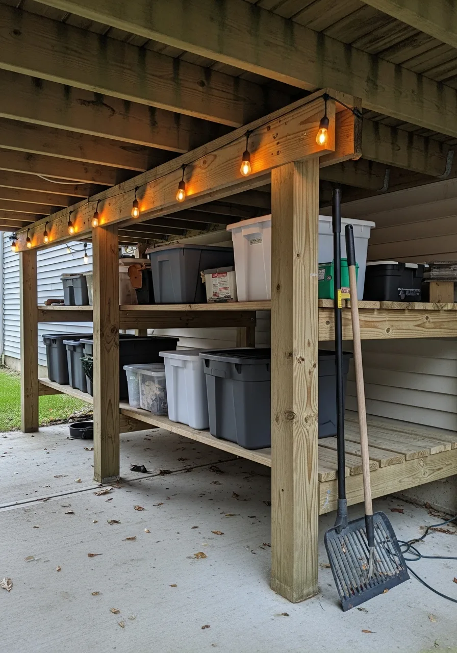 33. Lighting + Storage Combo