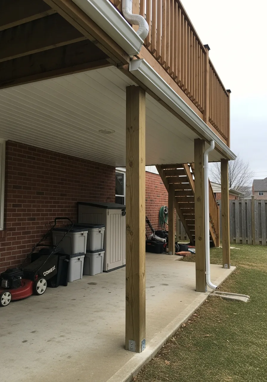 4. Waterproof Under Deck System