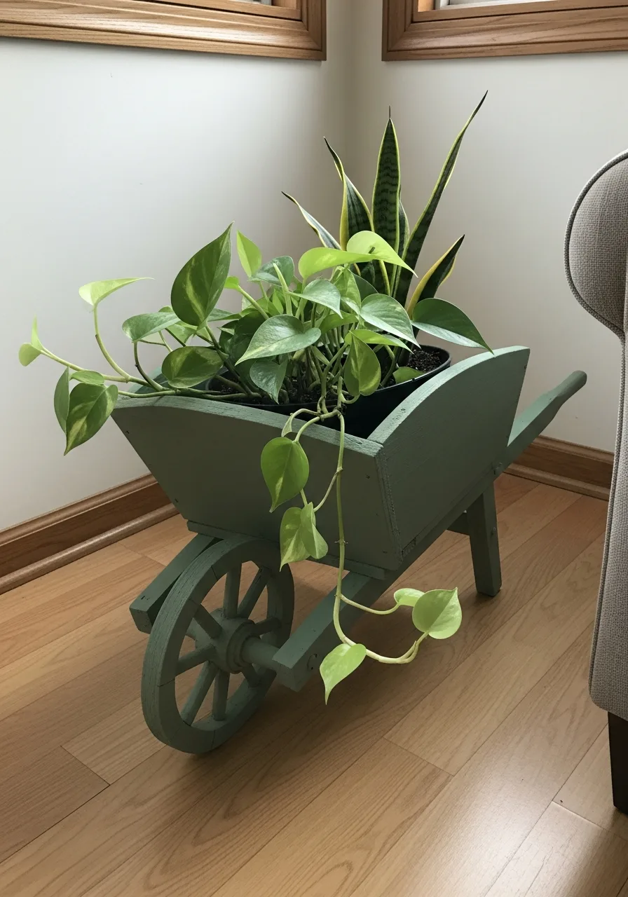 11. Painted Statement Planter