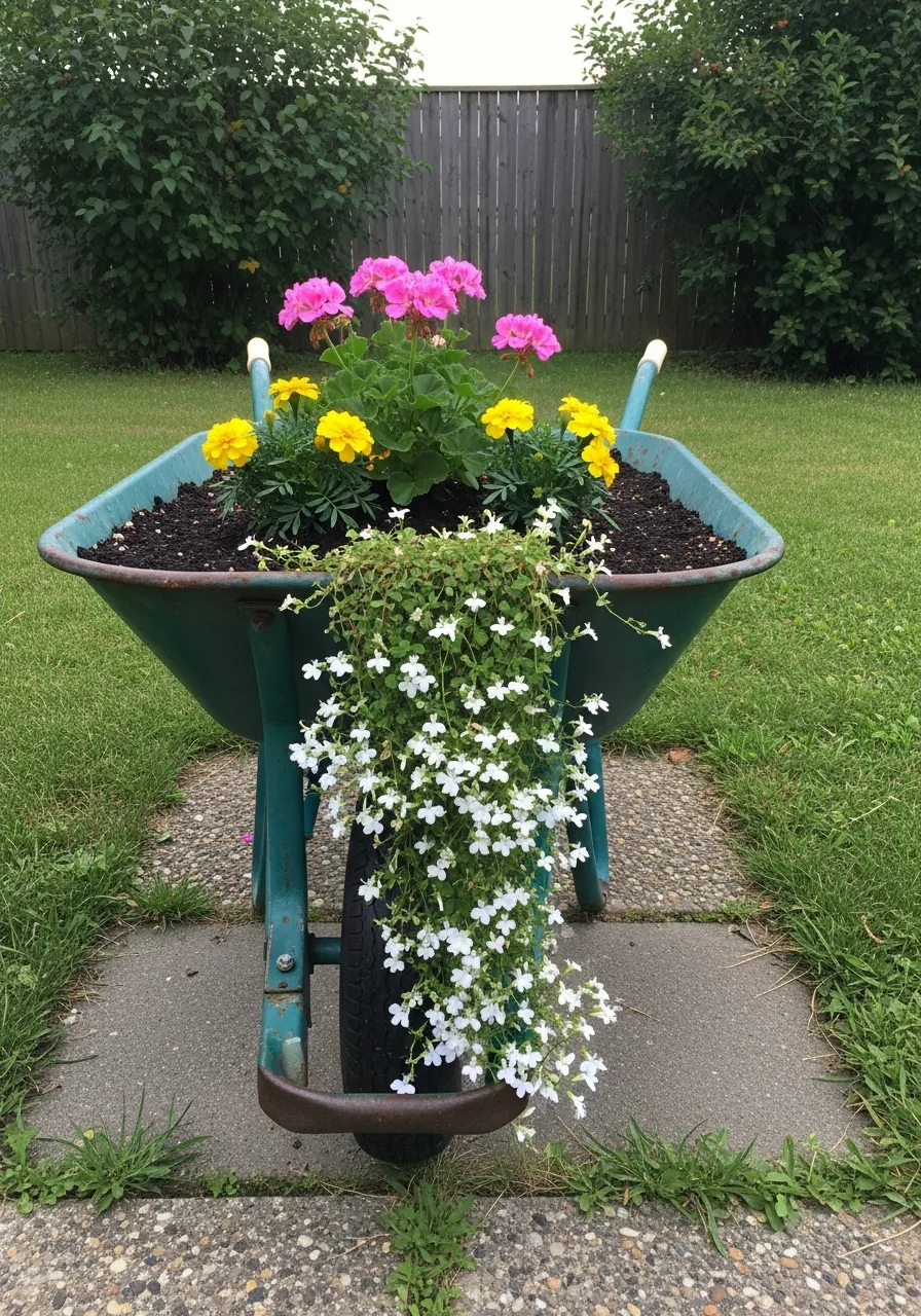 19. Garden Centerpiece Planter