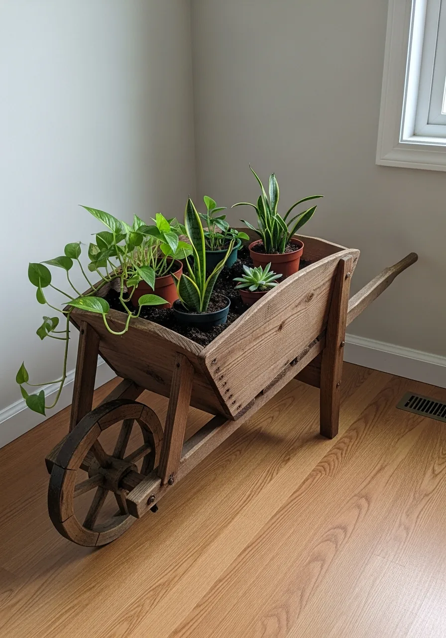 26. Raised Display Planter