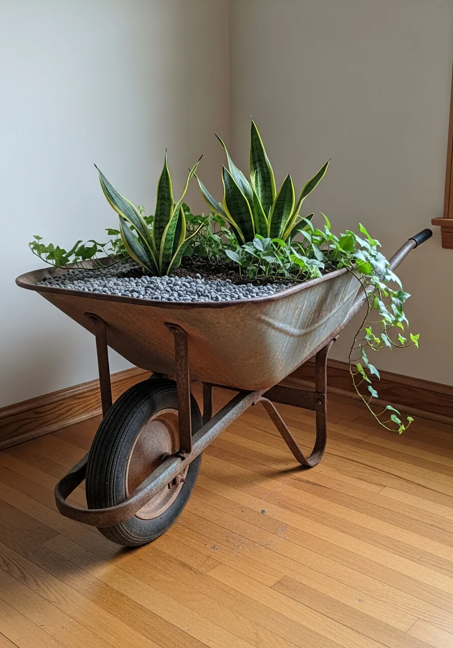 28. Gravel Base Planter