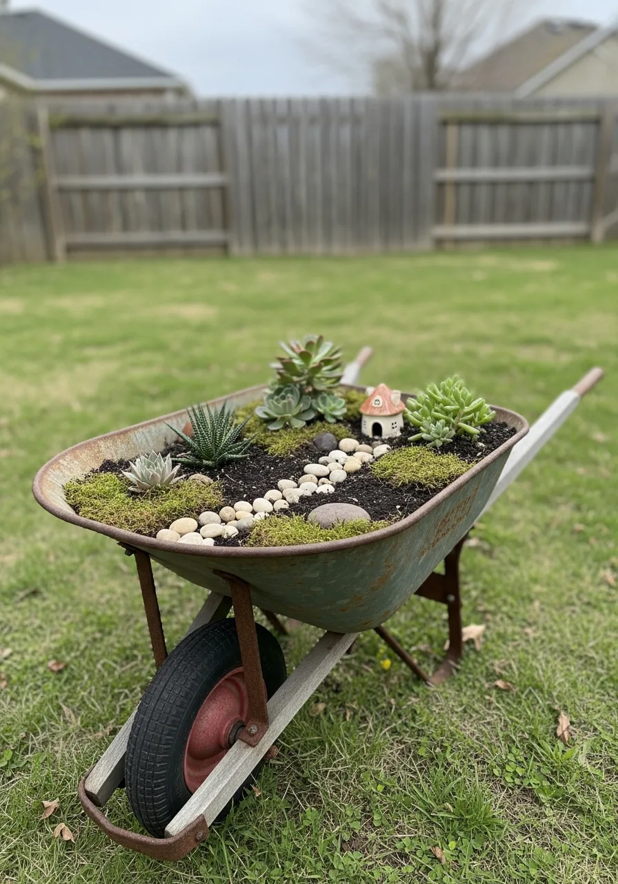 7. Fairy Garden Display