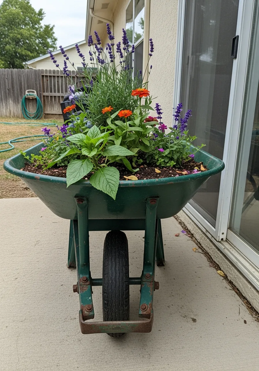 8. Pollinator Friendly Planter