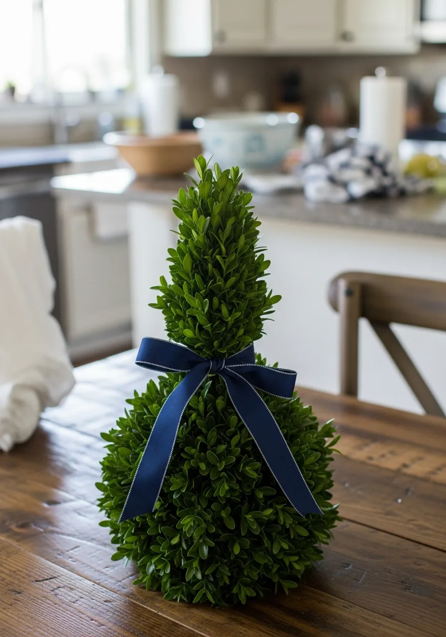 41. Blue Ribbon Topiary