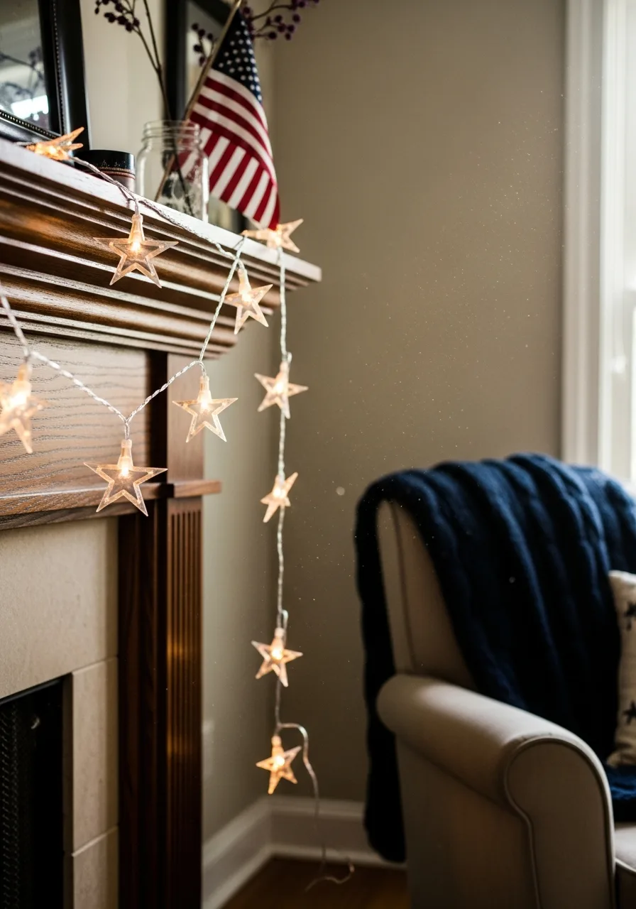 11. Star Shaped String Lights