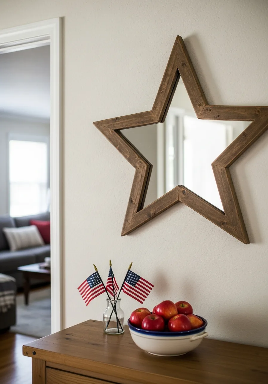 42. Star Shaped Mirror