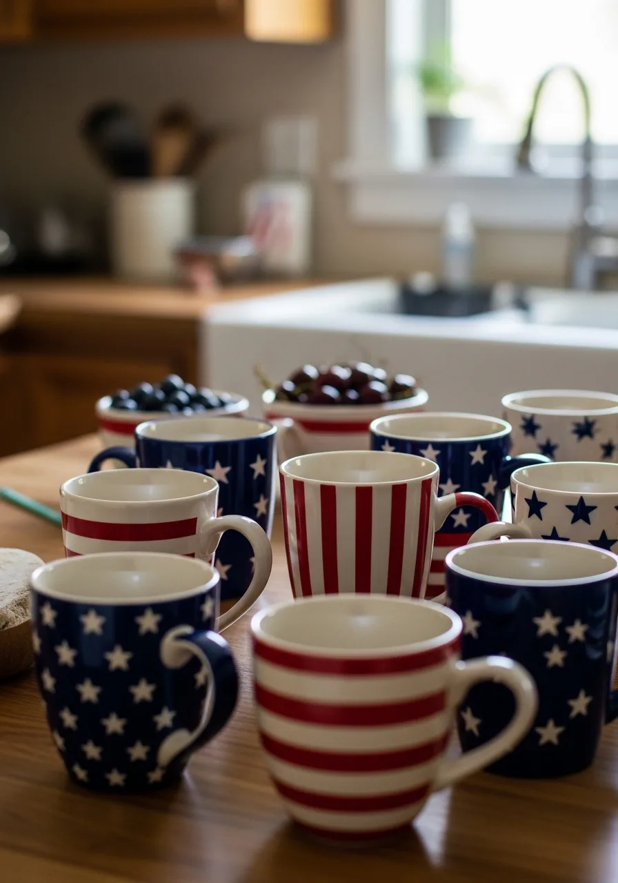 47. Patriotic Mug Collection