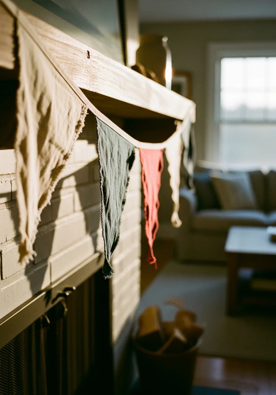 6. Vintage Cotton Flag Bunting