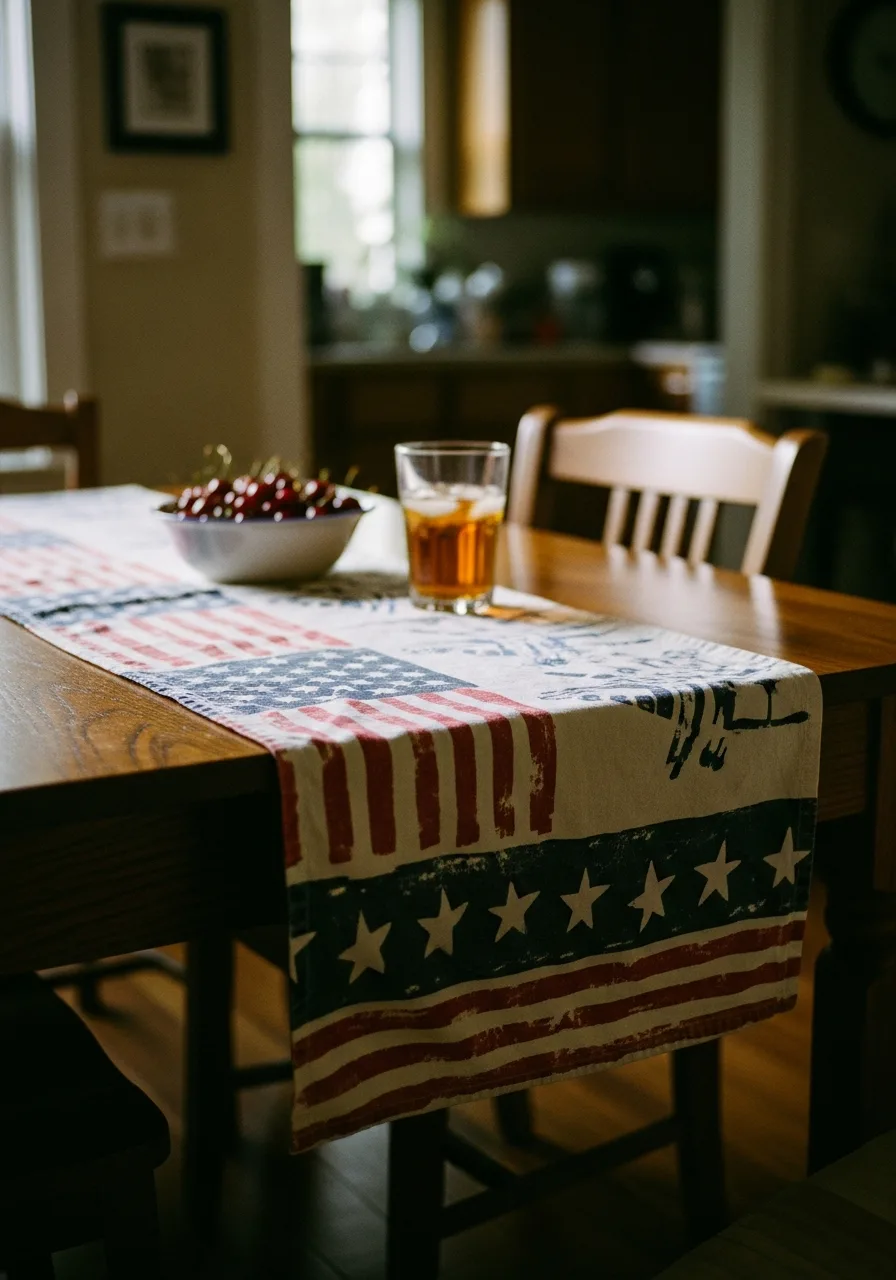 8. Patriotic Table Runner