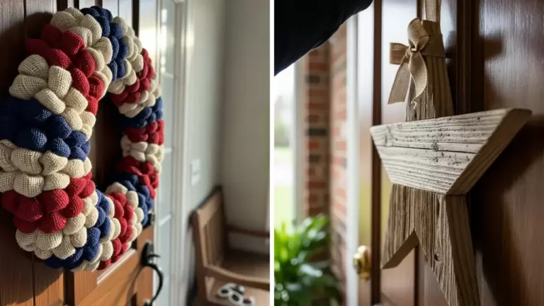 4th of July Wreaths for Front Doors