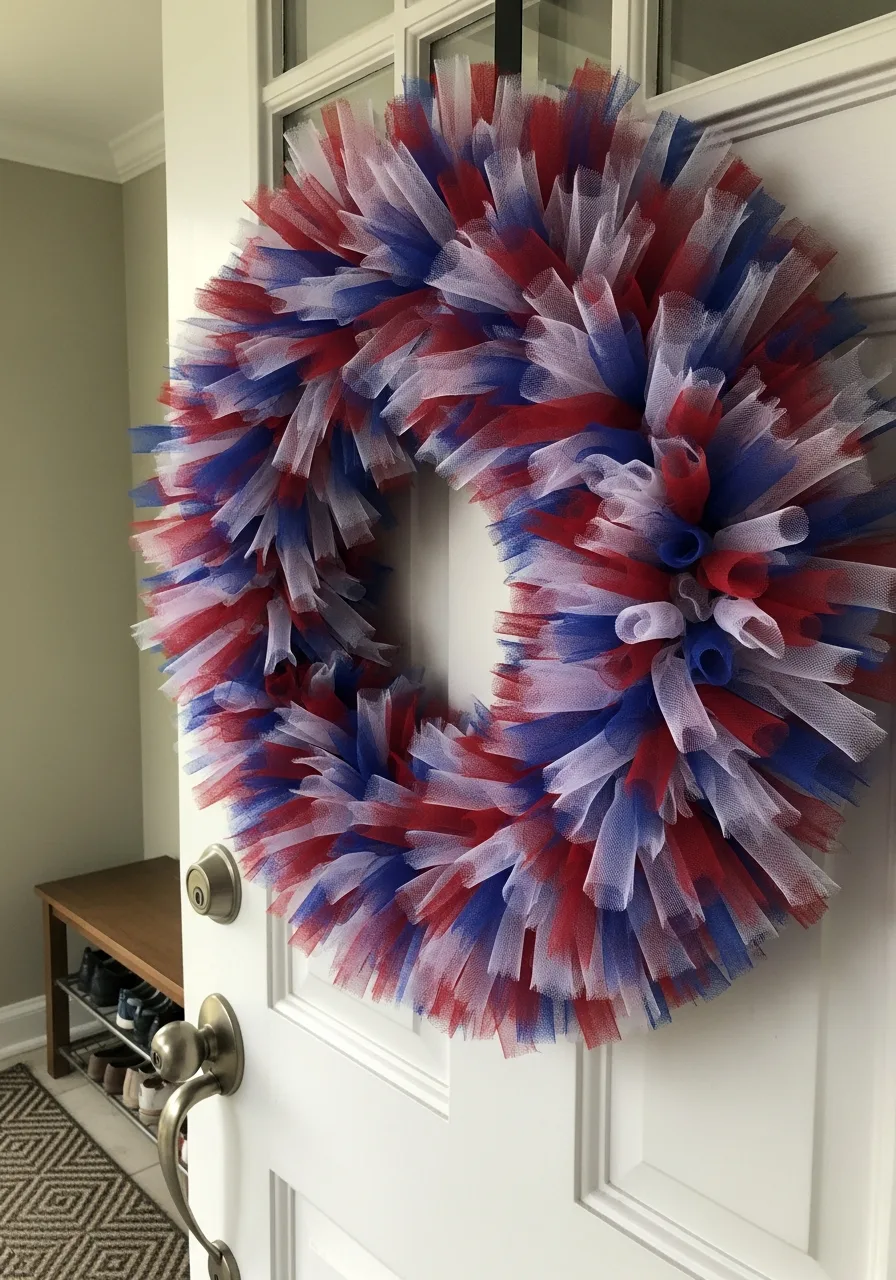 14. Tulle Tutu Wreath