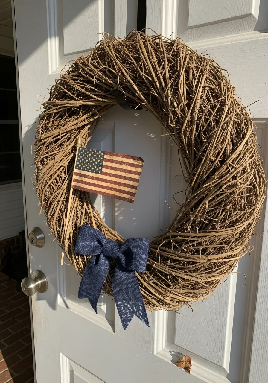 42. Woven Grass Wreath