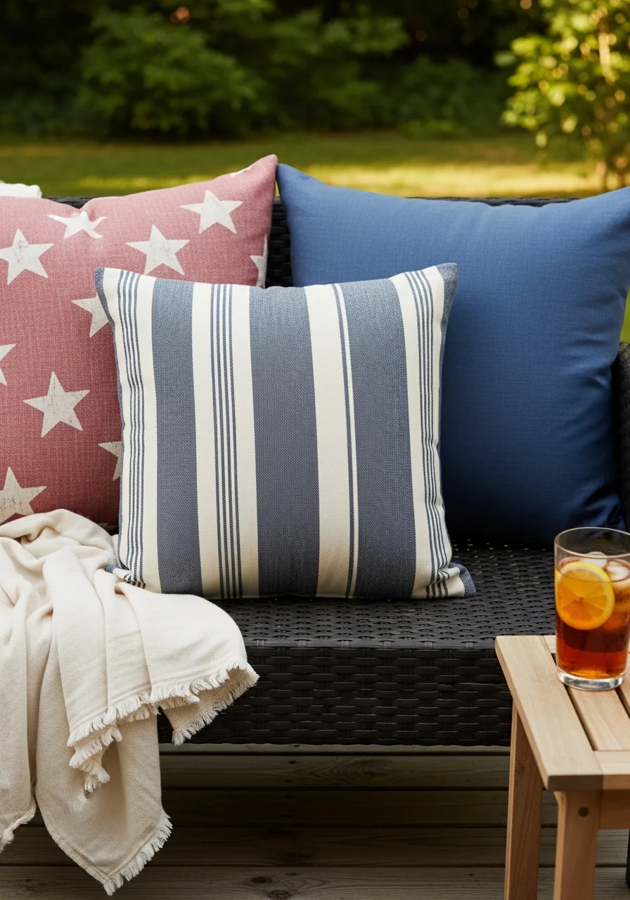 11. Outdoor Throw Pillows