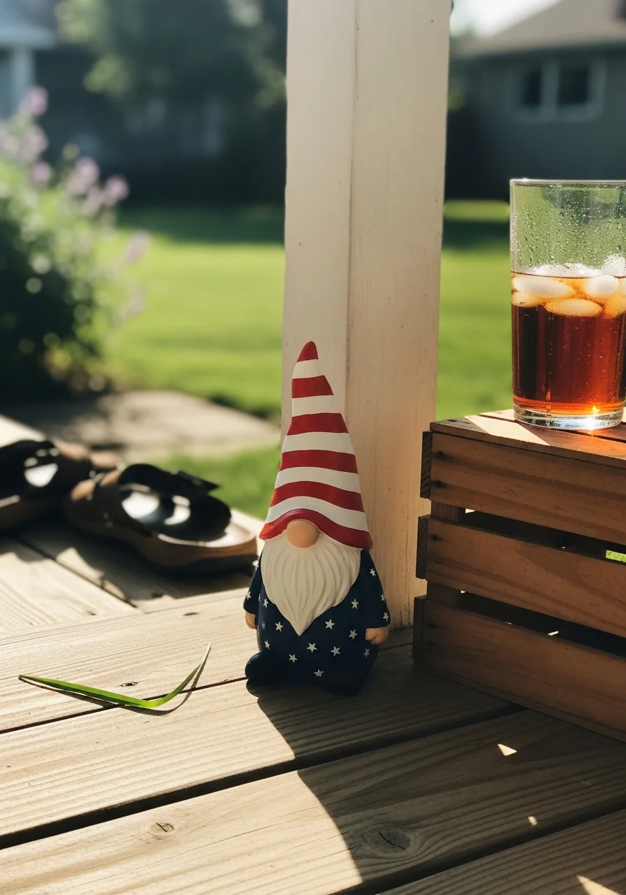 19. Patriotic Garden Gnome