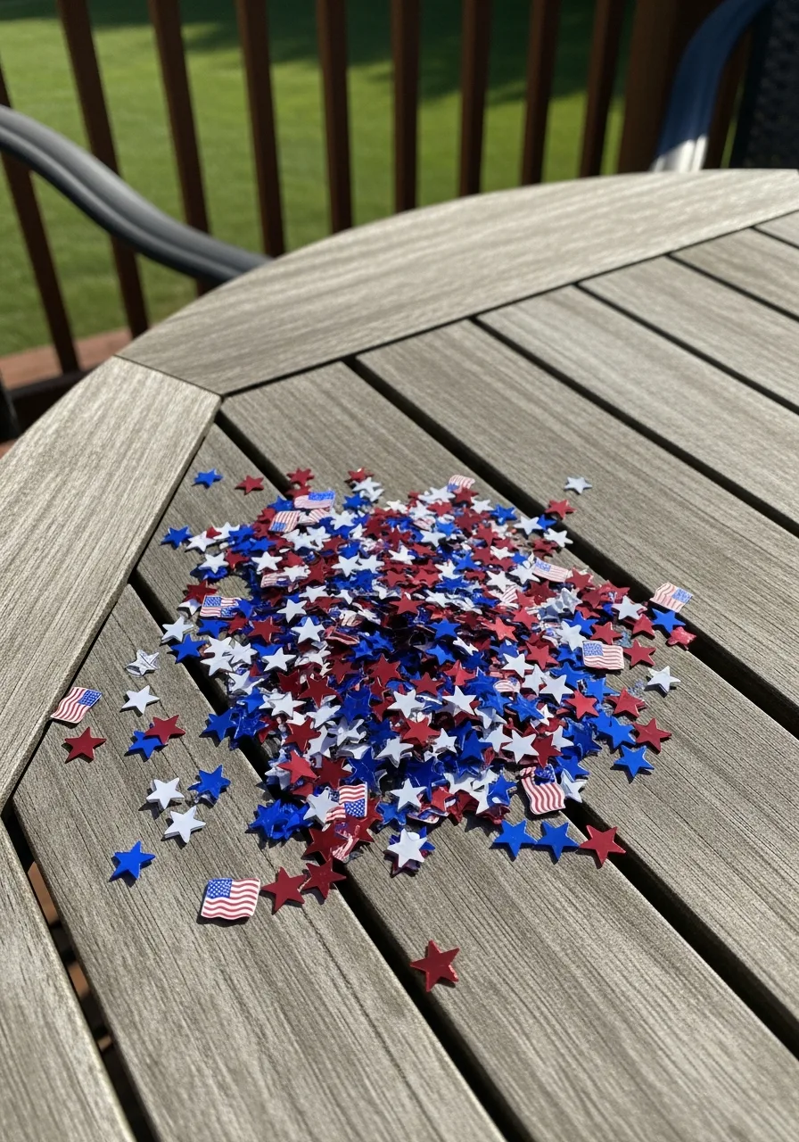 40. Flag Themed Confetti