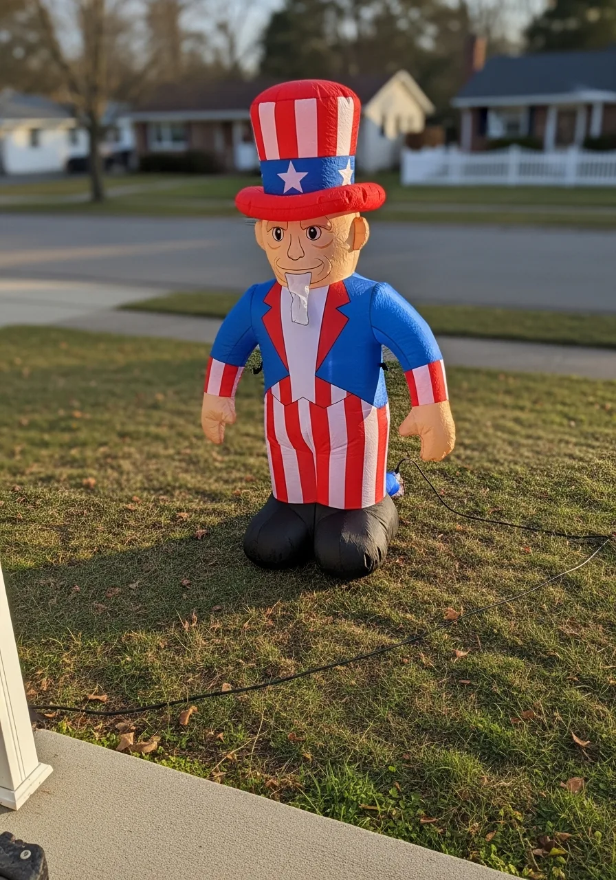 7. Inflatable Yard Art