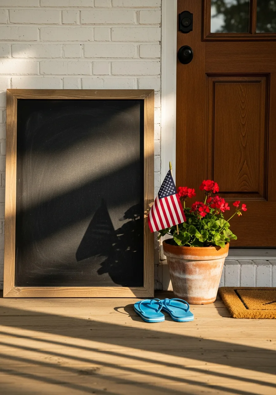 23. Chalkboard Welcome Signs