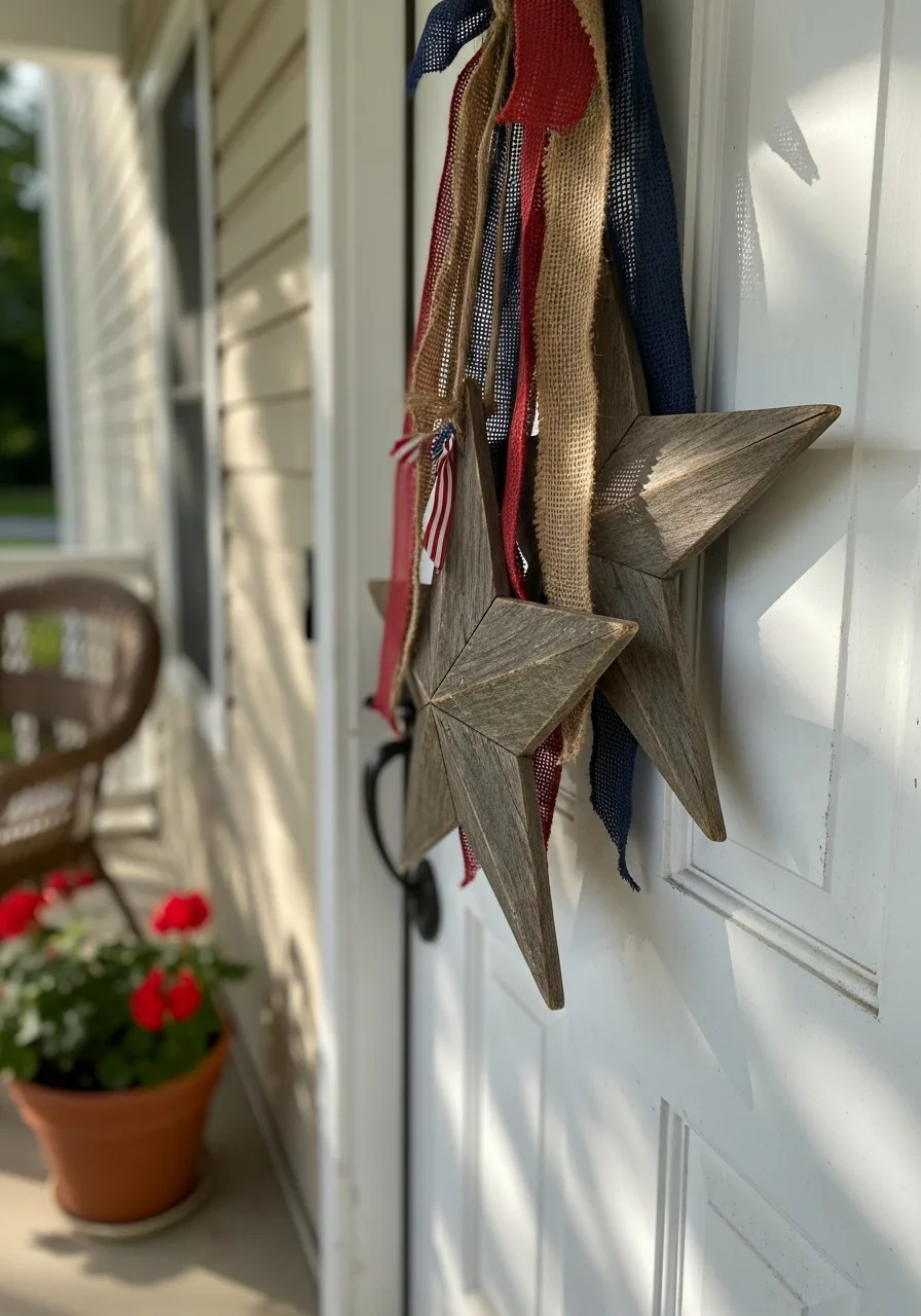 41. Patriotic Door Hangers