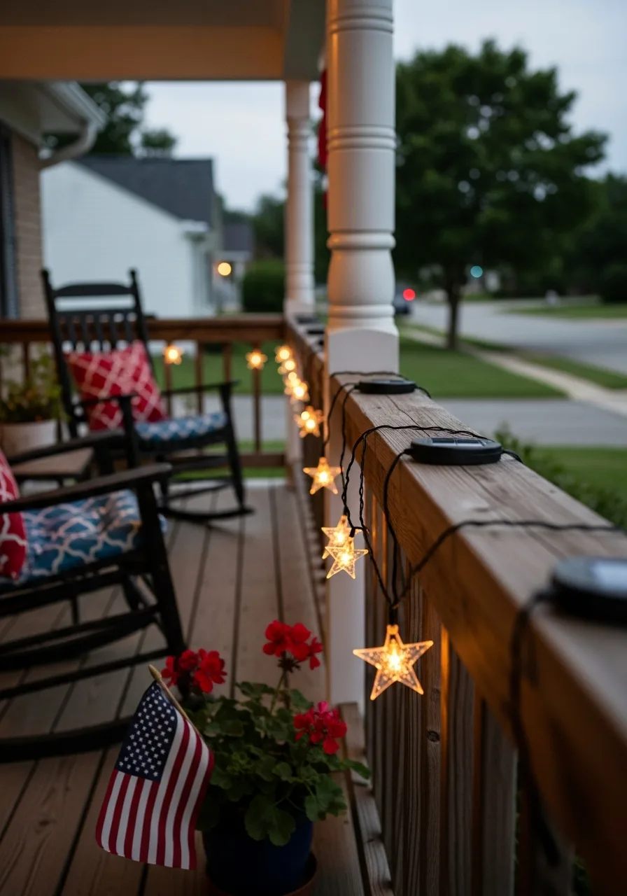 5. Solar Star String Lights