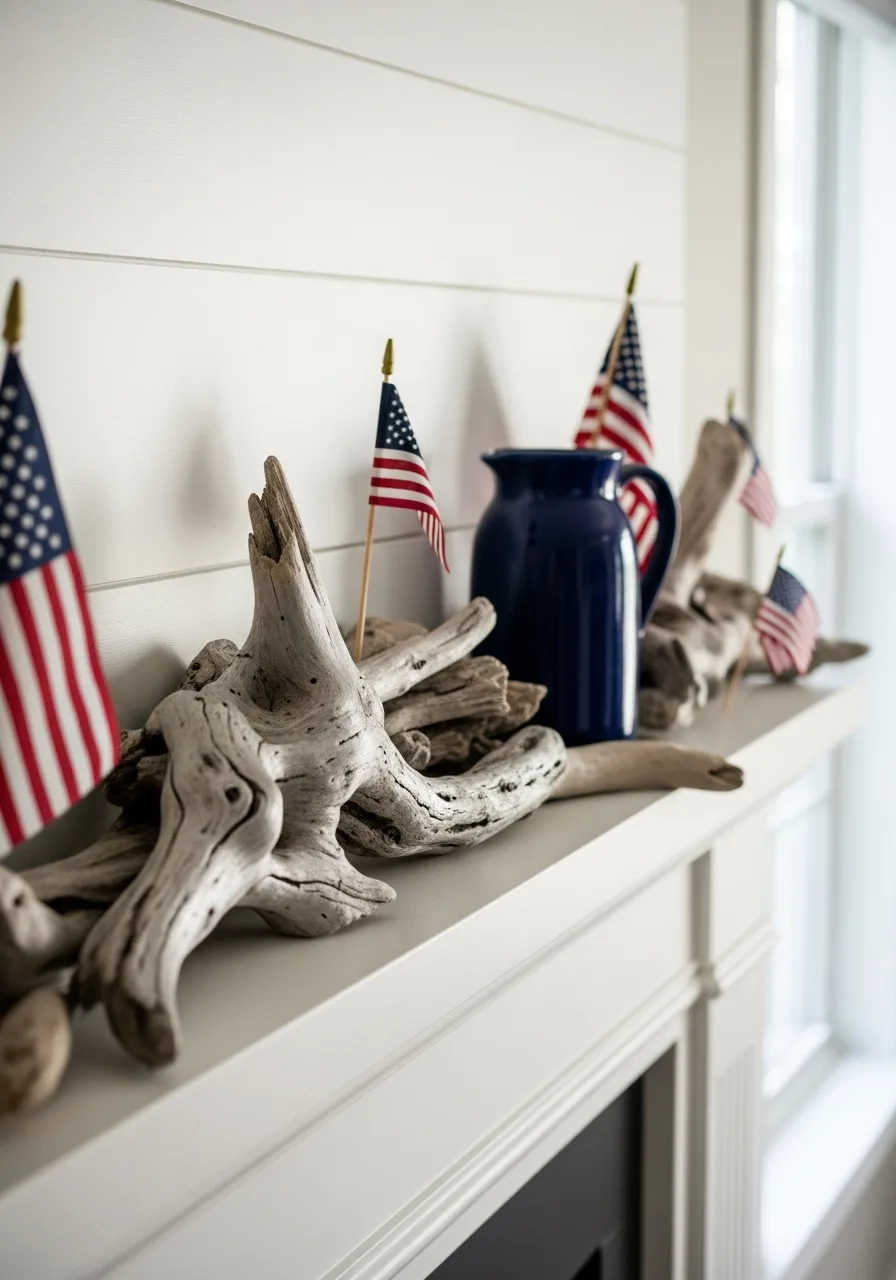 24. Natural Driftwood Pieces