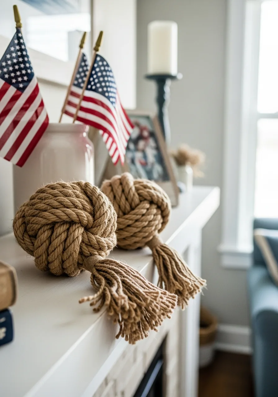 28. Rope Knot Doorstops