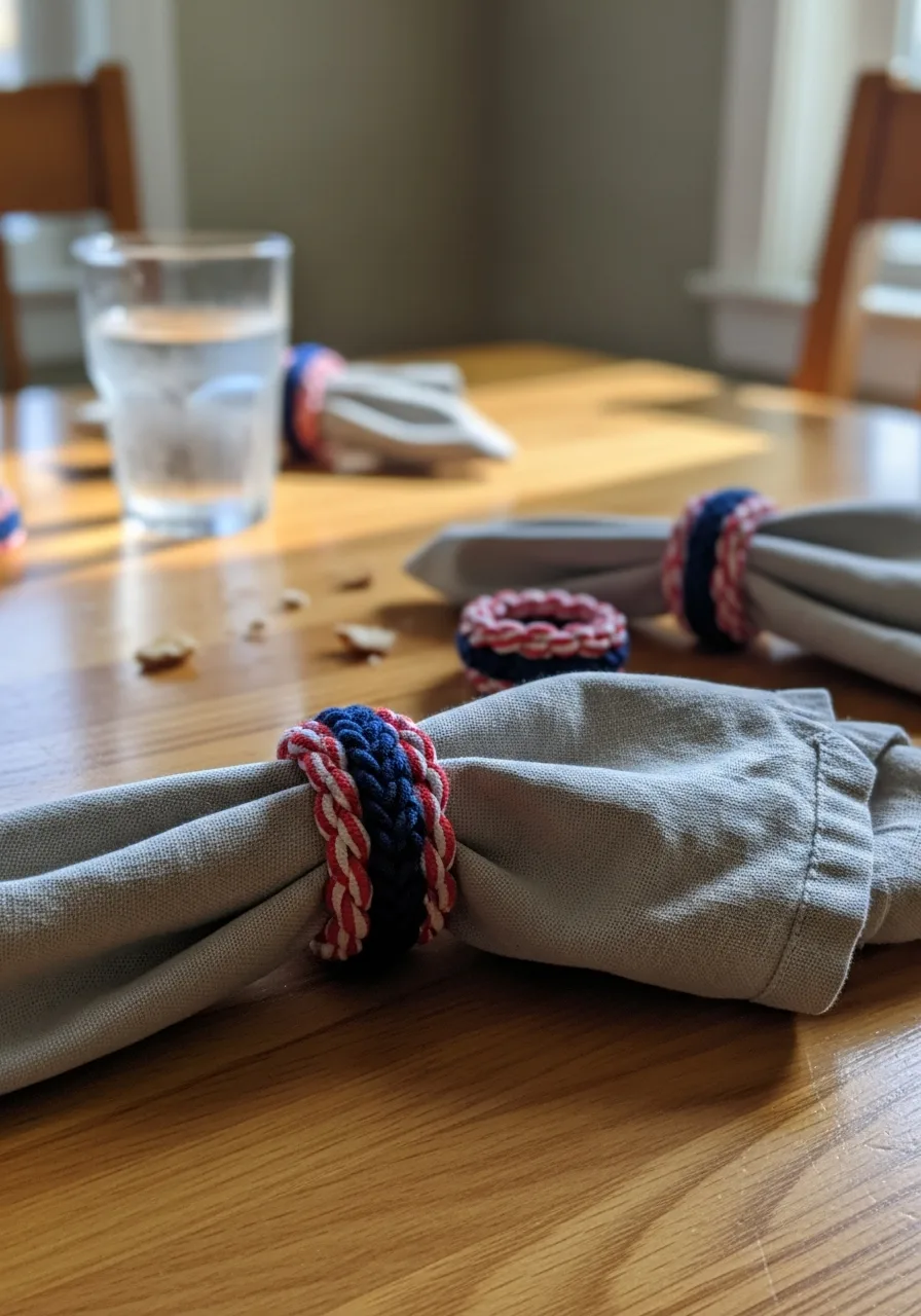 22. Cloth Napkin Rings