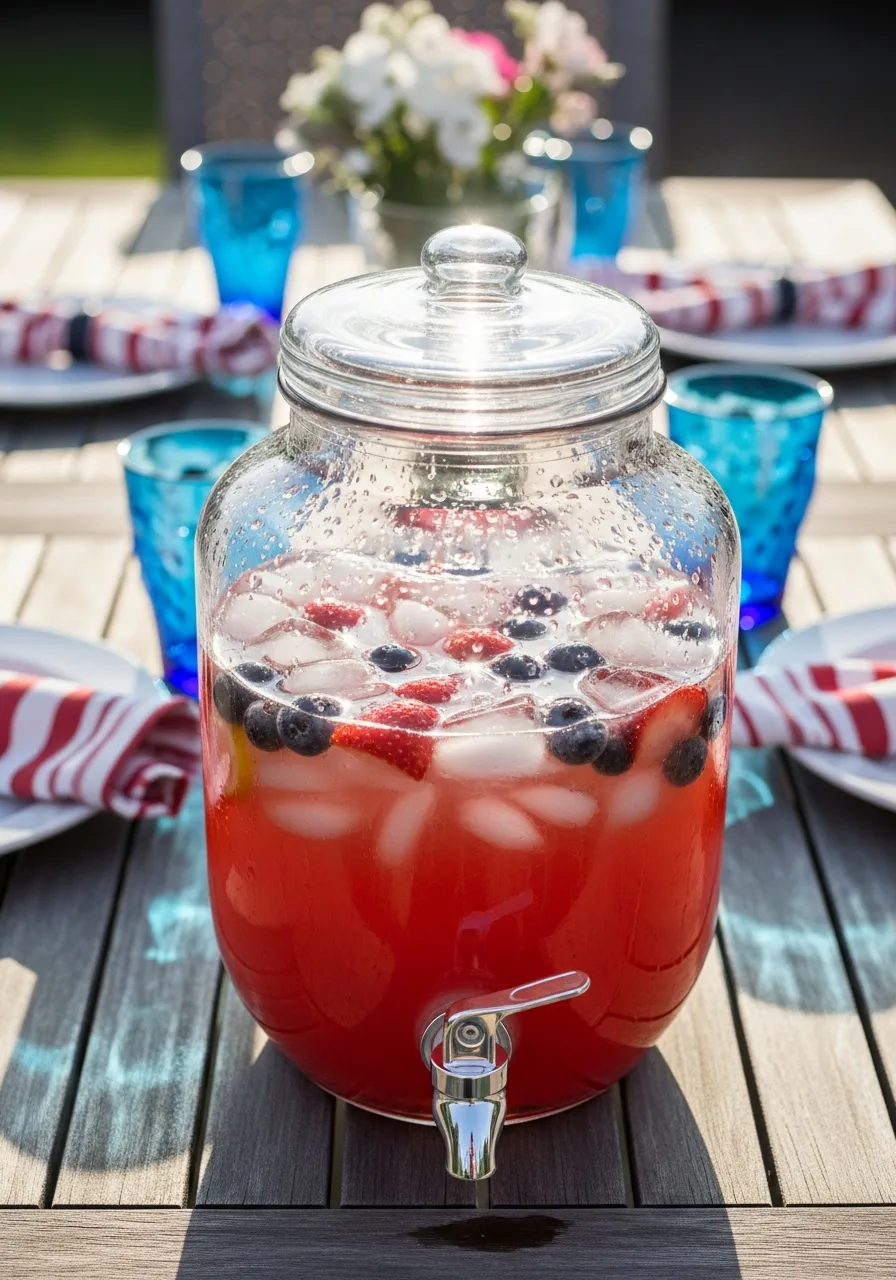27. Glass Beverage Dispenser